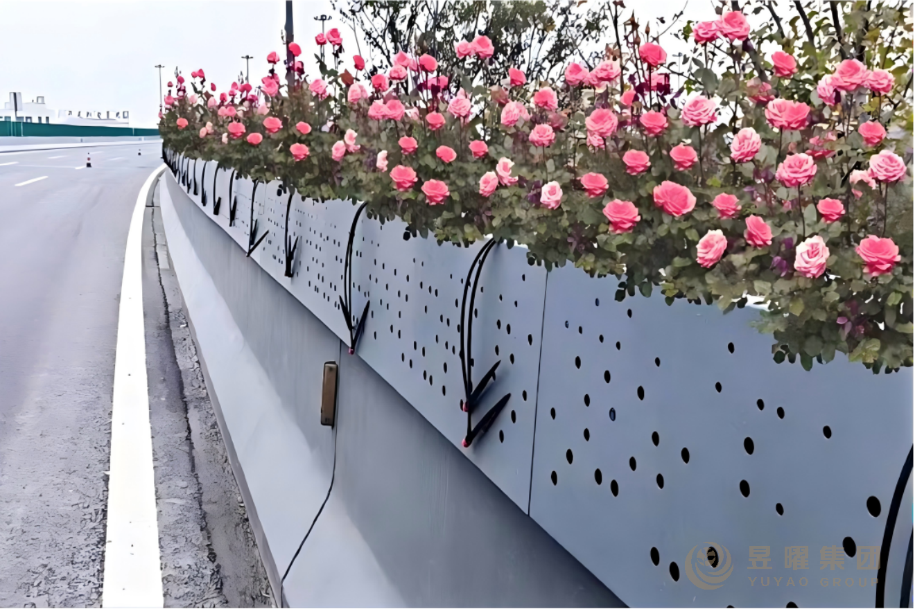 金华高架镂空置顶花箱带滴灌系统